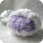 Body Powder Puff - Lavender Orchid - Soft Plush