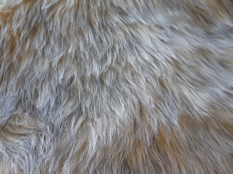Wild Animal Craft Fur - Brown Faux Fur 10 X 18 Inches